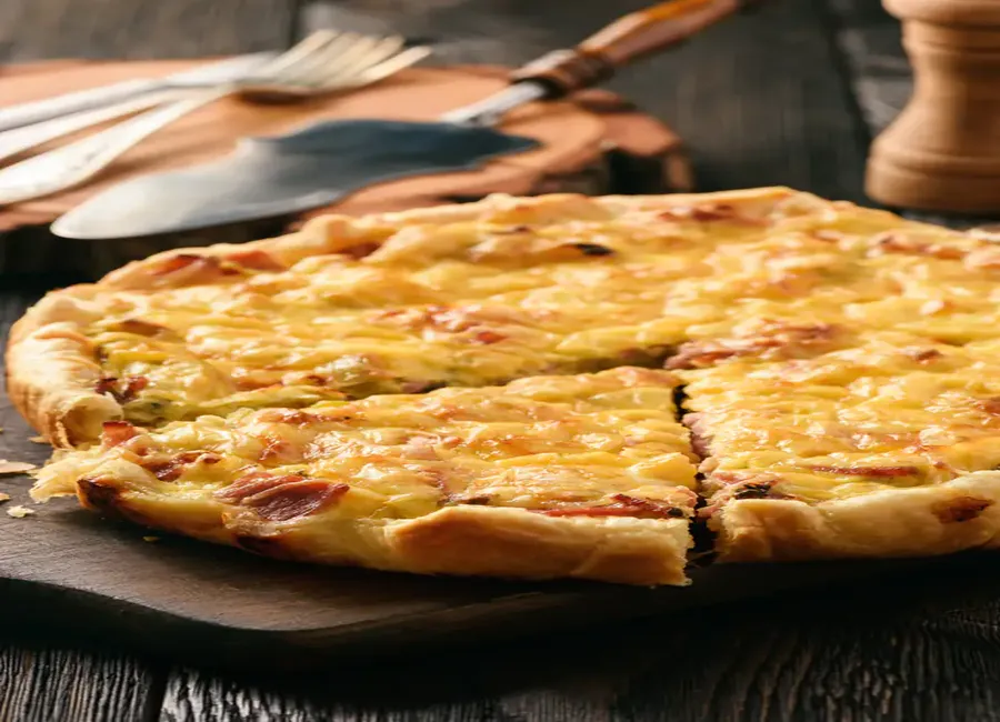 Tarte poulet / curry