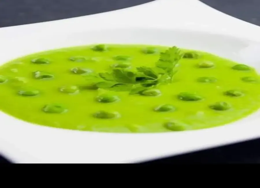 Velouté de petit pois façon julie