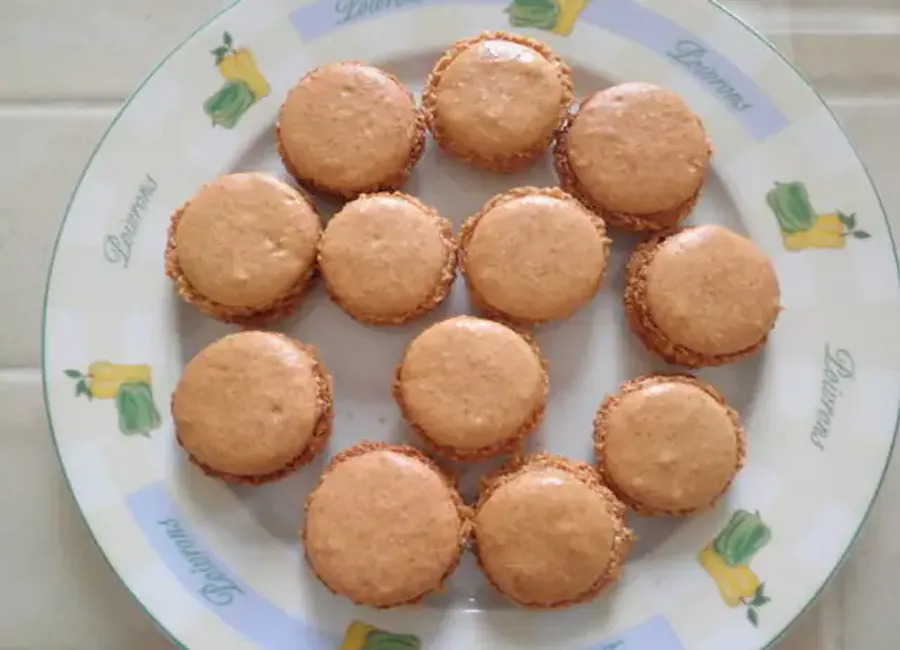 Macarons aux spéculoos