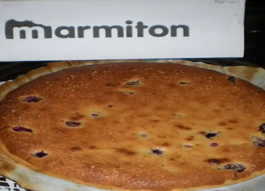 Tarte aux fruits des bois et à l'amandier