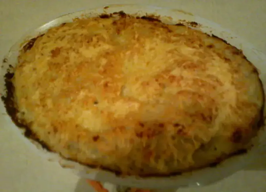 Gratin de chou-fleur et de thon