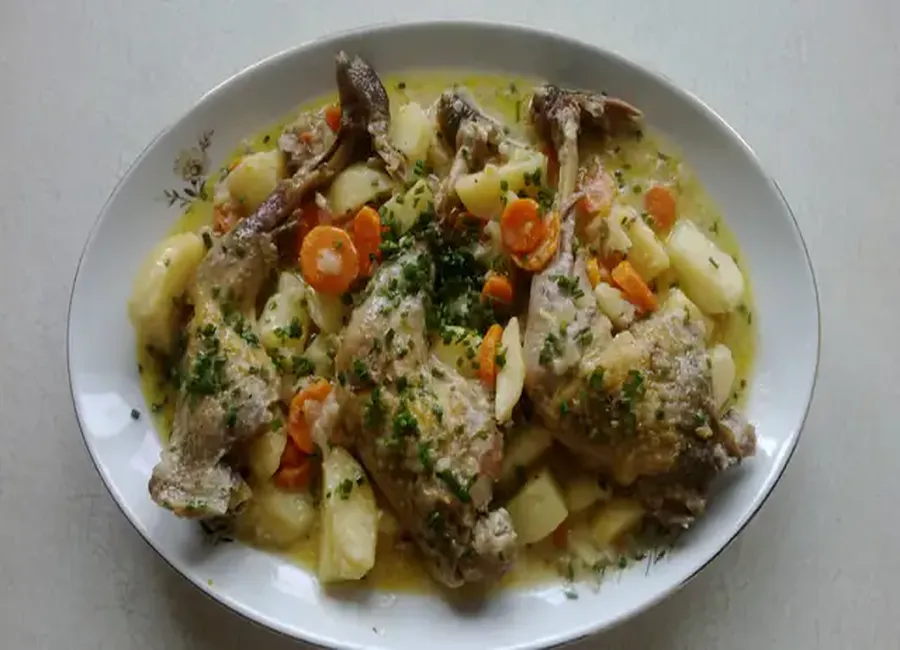 Pintade à la bière