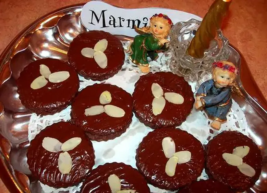 Biscuits de noël au chocolat (brabanzerl)