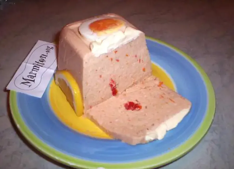Terrine de poisson aux tomates séchées