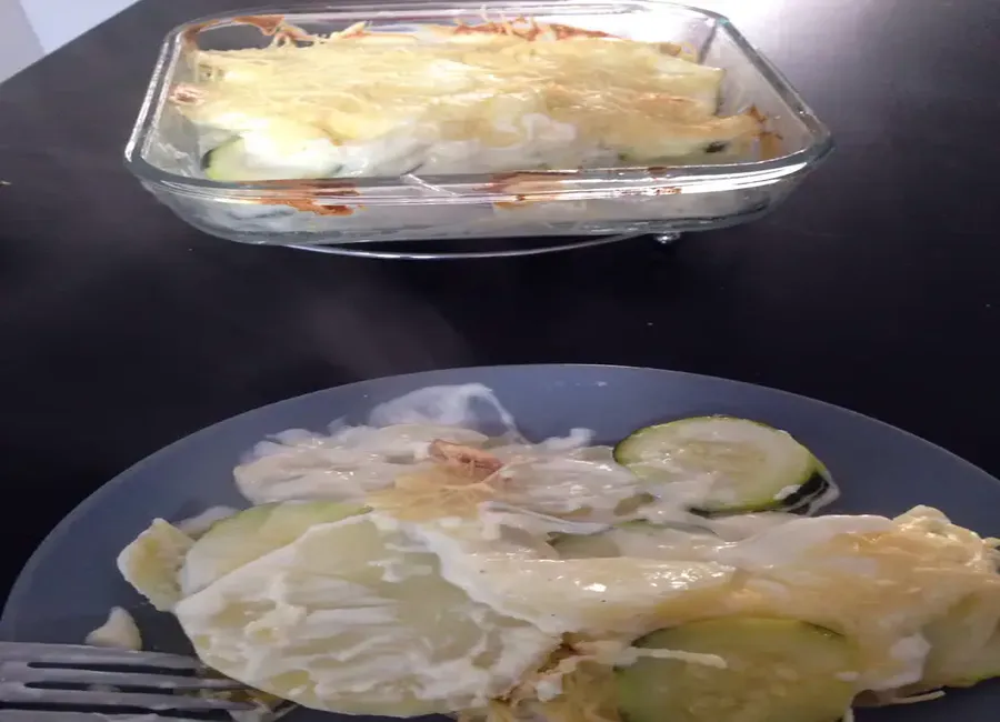 Gratin dauphinois aux courgettes