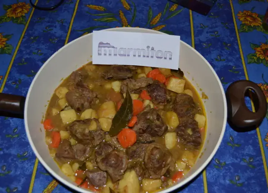 Boeuf colombo façon bourguignon