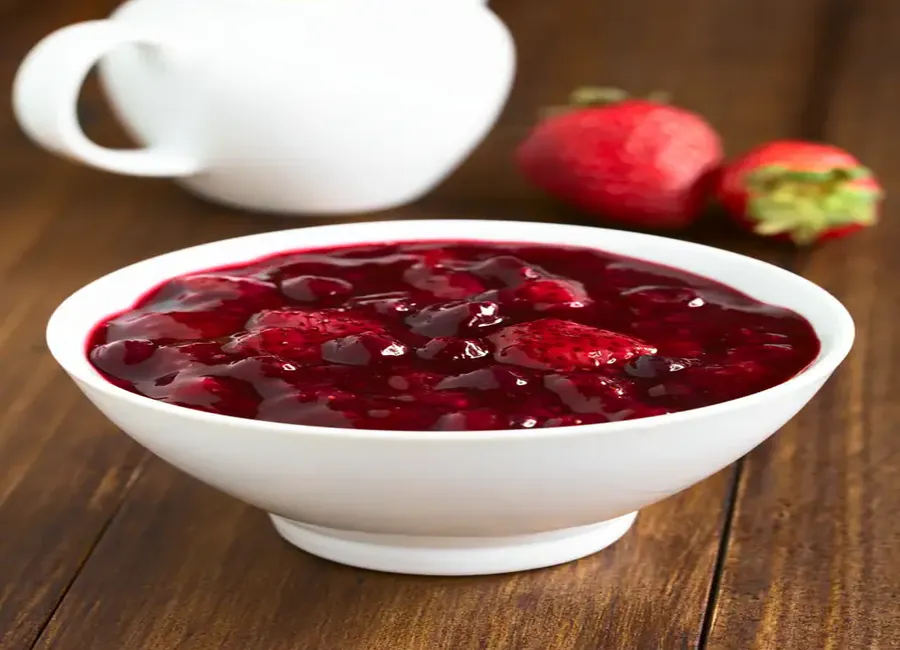 Crème aux fruits rouges