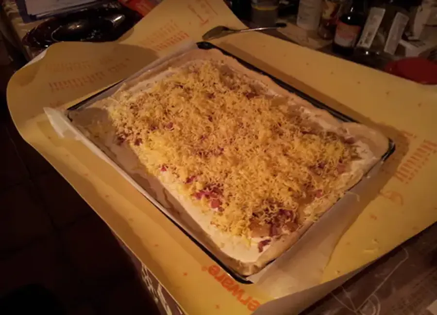Pizza flammenküche
