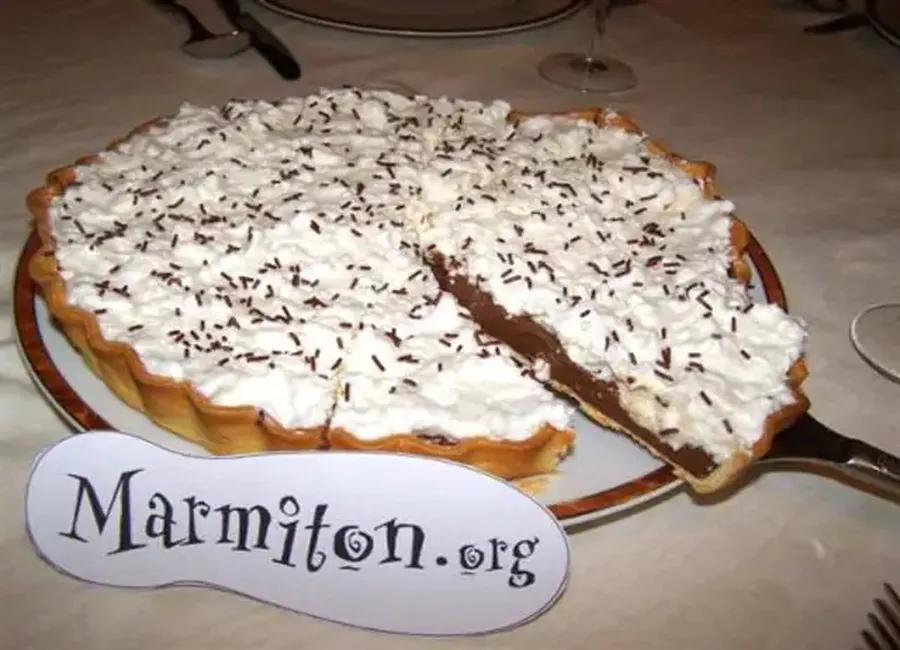 Tarte au chocolat à la parisienne
