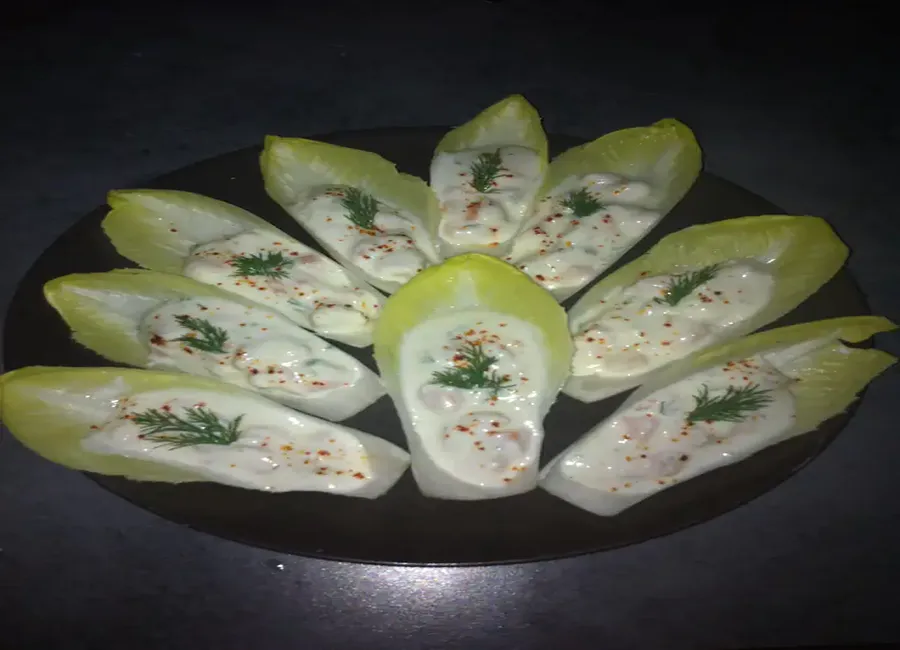 Barquettes de crevettes