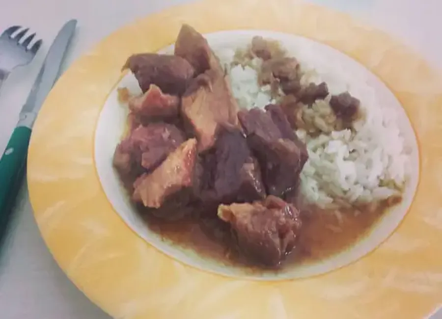 Porc au caramel à la cocotte minute