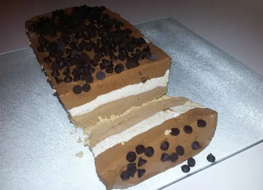 Bavarois léger aux trois chocolats