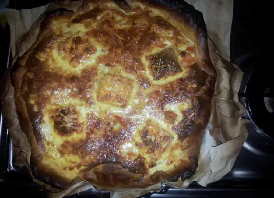 Quiche poivron kiri