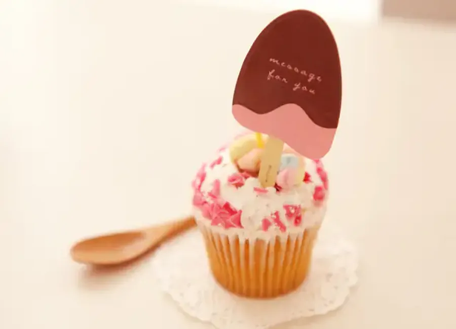 Mes cupcakes aux pépites de chocolat