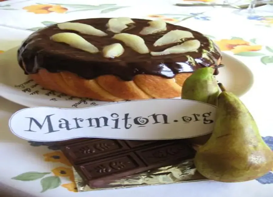 Charlotte choco-poires