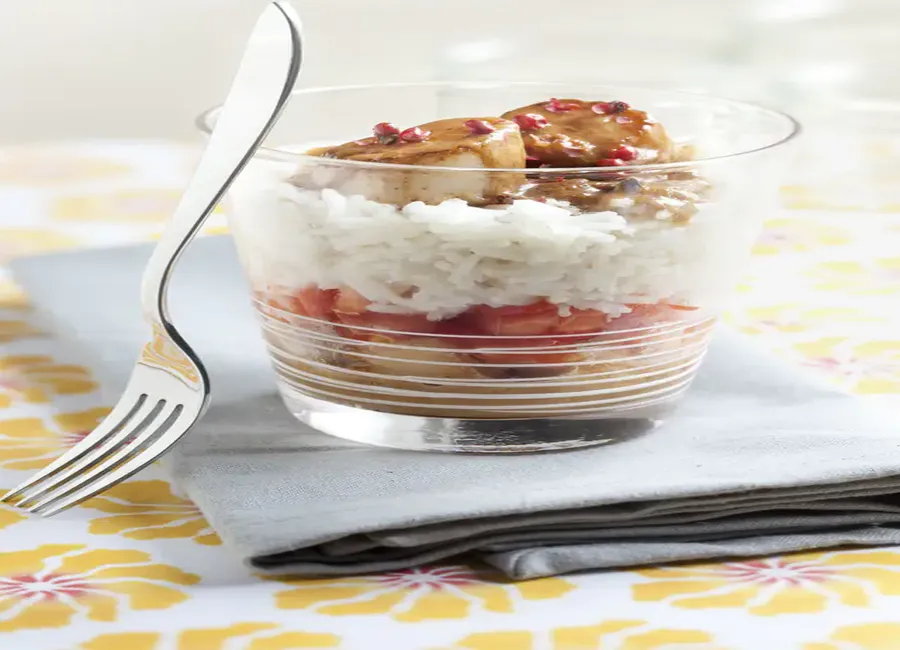 Verrine de noix de st jacques