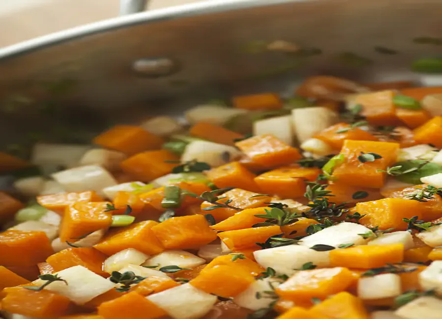 Mirepoix de légumes oubliés