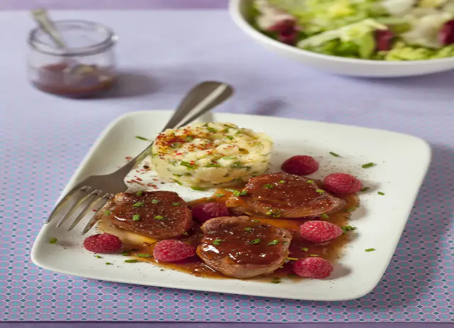 Filets de porc framboisine (québec)