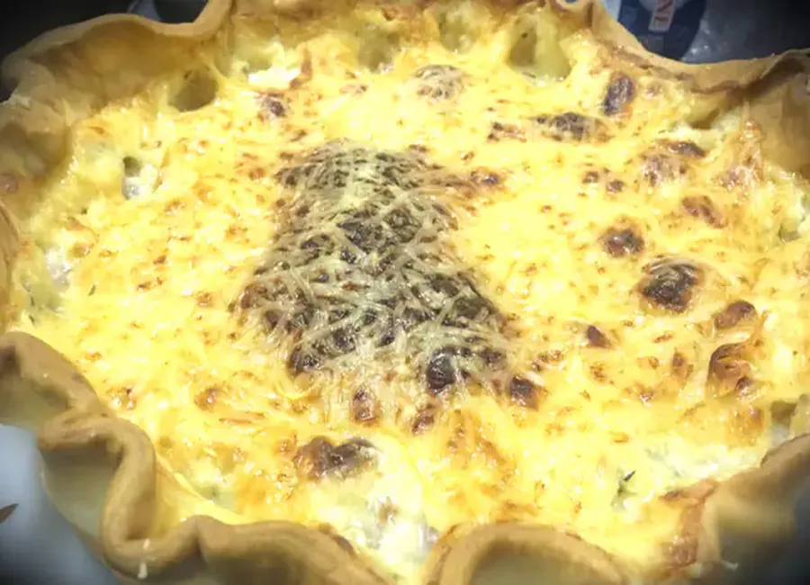 Flammekueche (à la vache qui rit)