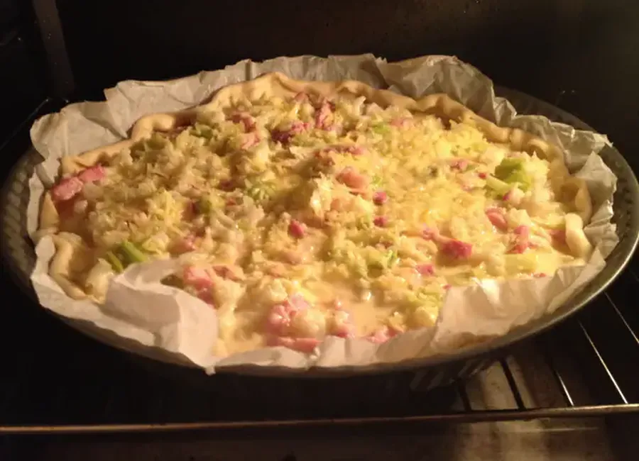 Quiche au chou