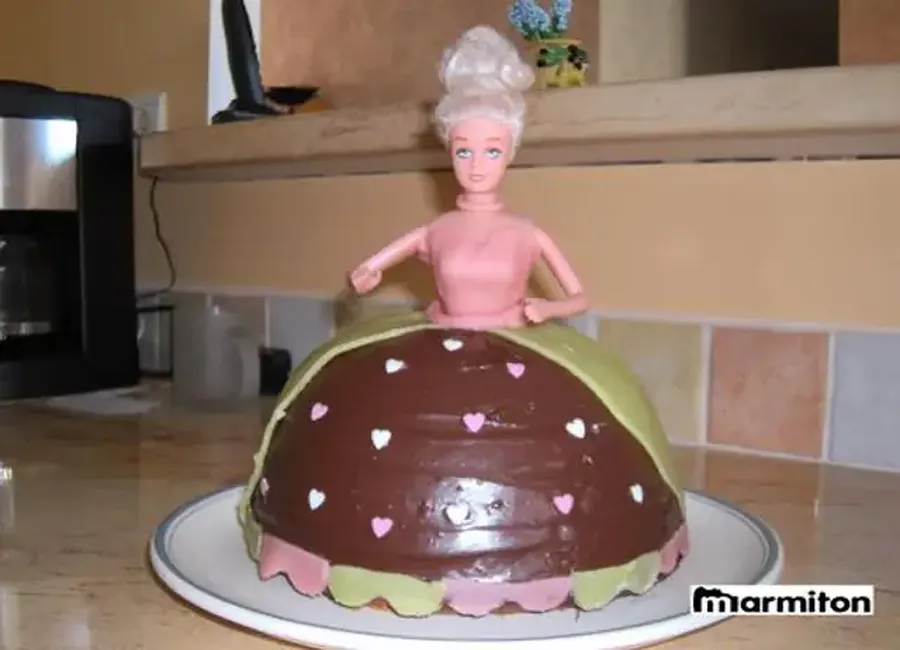 Gateau princesse 3d