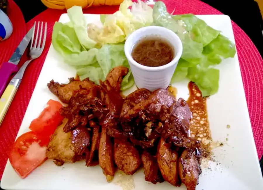 Poulet soy mielleux
