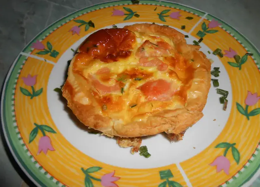 Tartelettes au saumon fumé et ciboulette