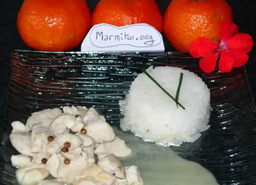 Aiguillettes de poulet à la mandarine