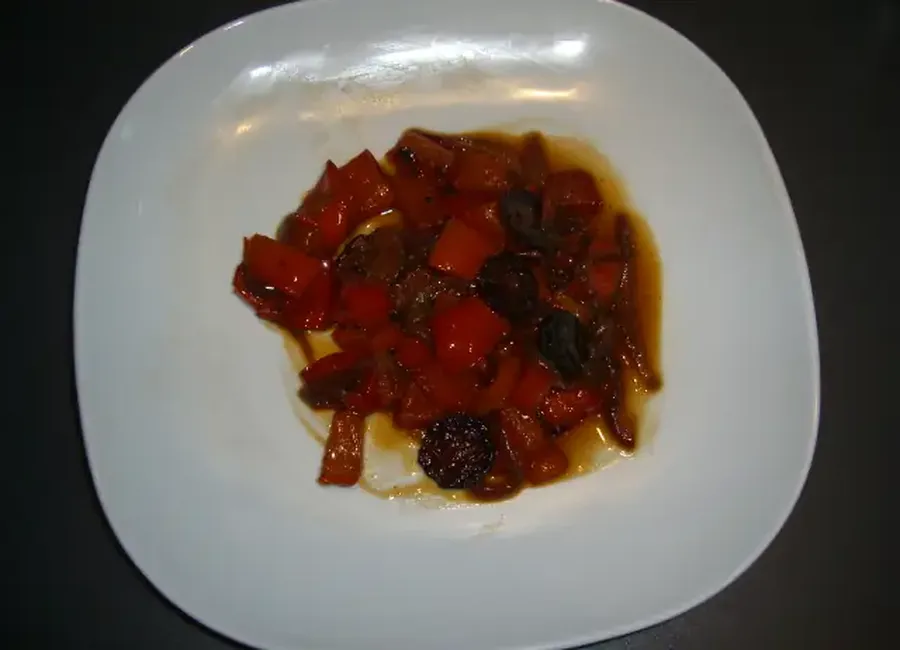 Poivrons au chorizo