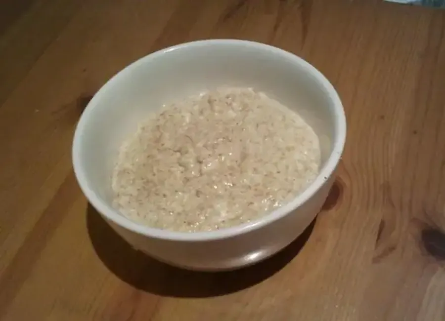 Porridge allégé au son d'avoine