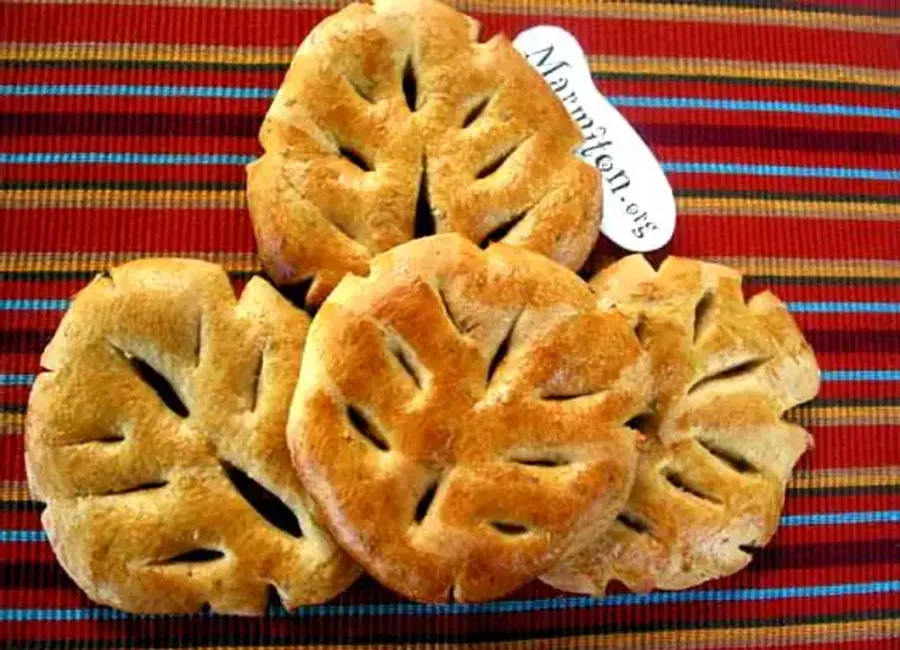 Fougasse à la lavande de jacqueline