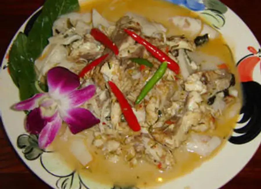 Soupe de coco thaï