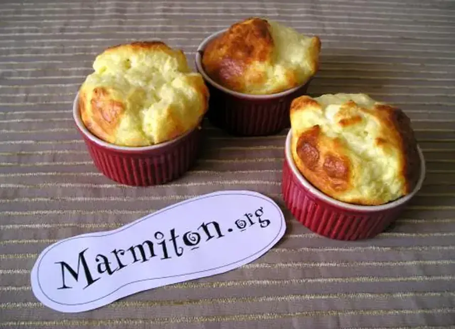 Soufflés au fromage de chèvre