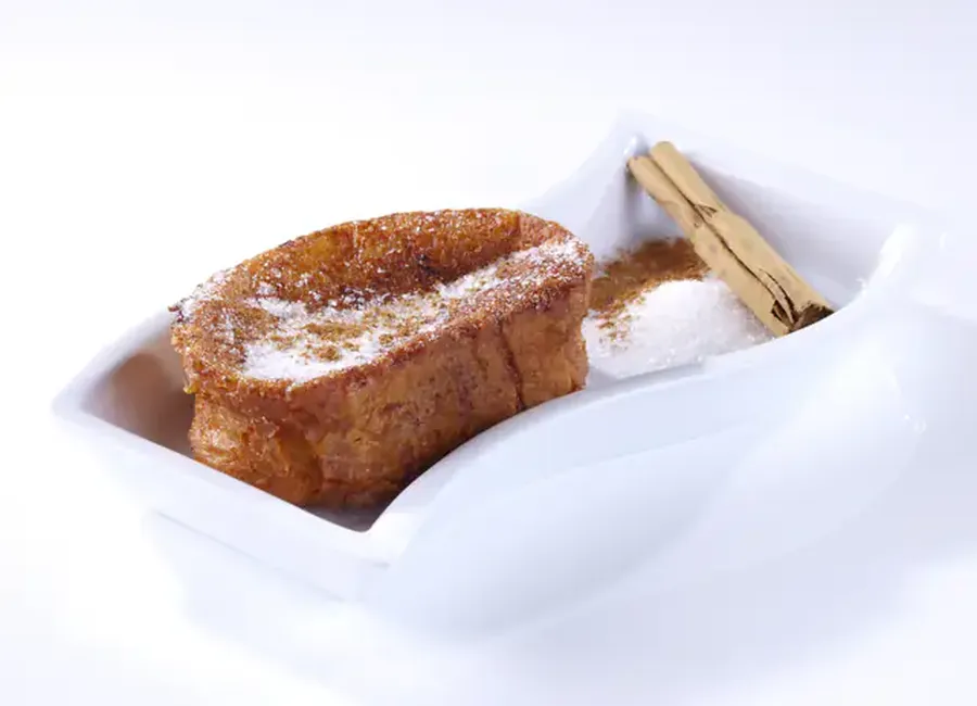 Pain perdu à la cassonade et à la cannelle