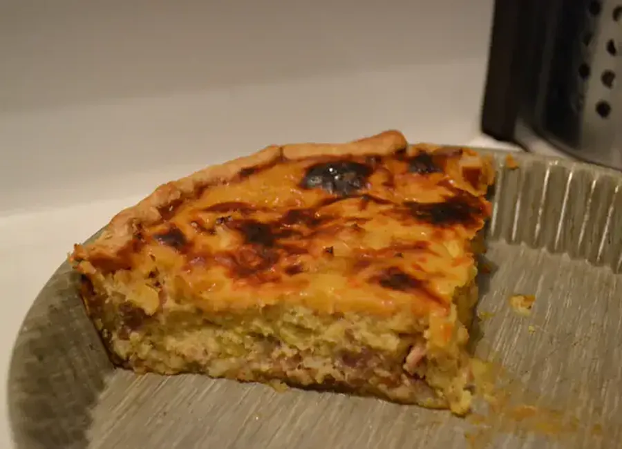 Quiche courge bacon et sirop d'érable