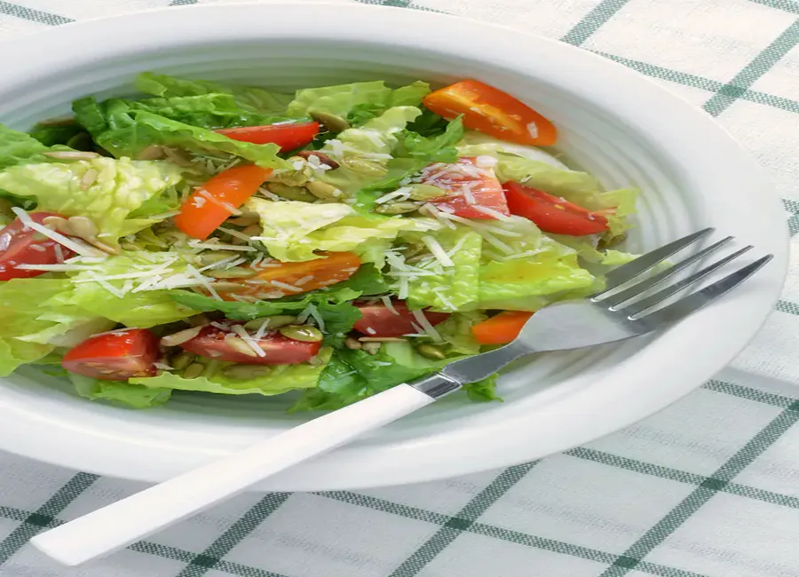 Salade de crudités au miel