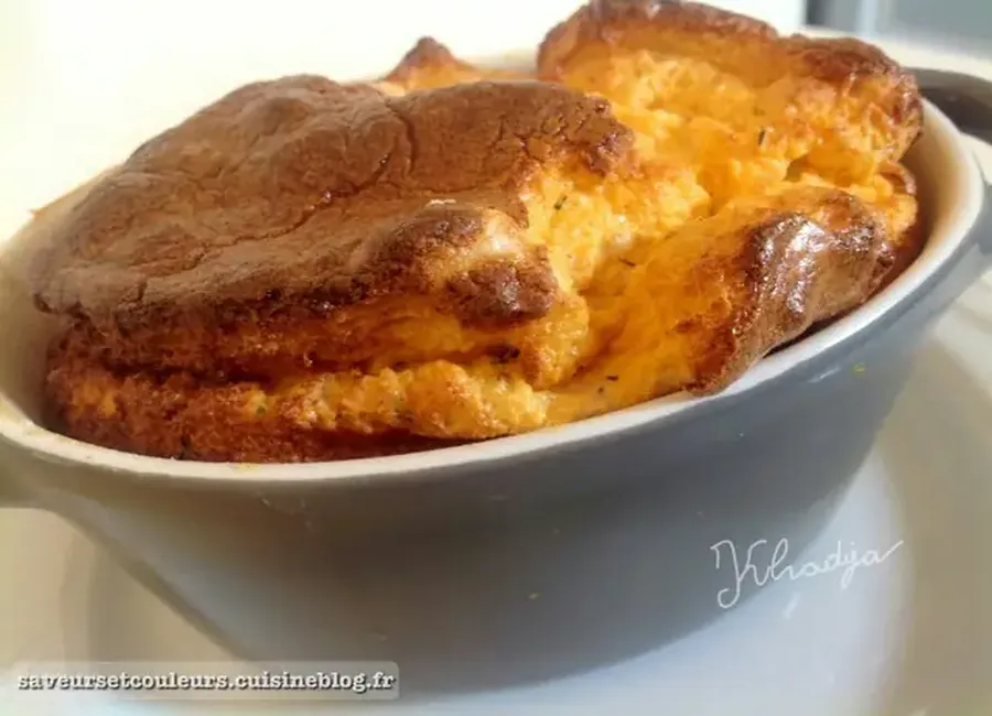 Soufflé au saumon
