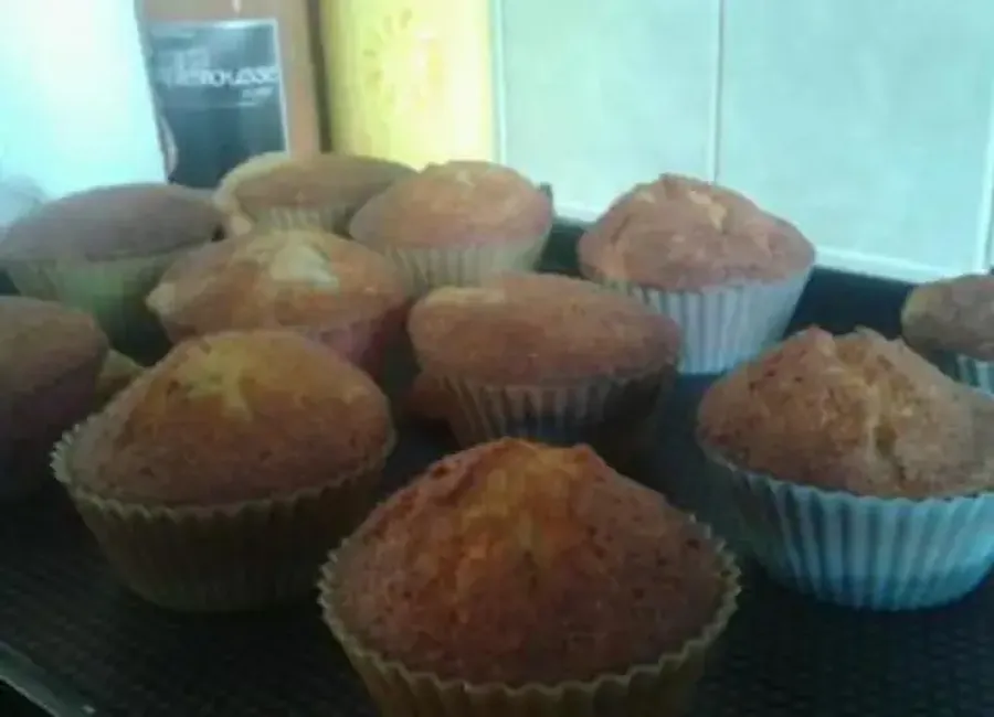 Muffins banane nutella