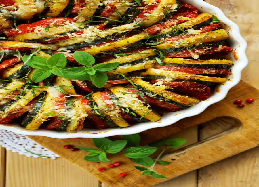 Tian tomates / aubergines