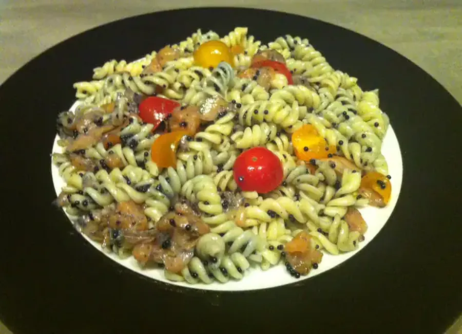 Salade de pâtes aux 2 saumons