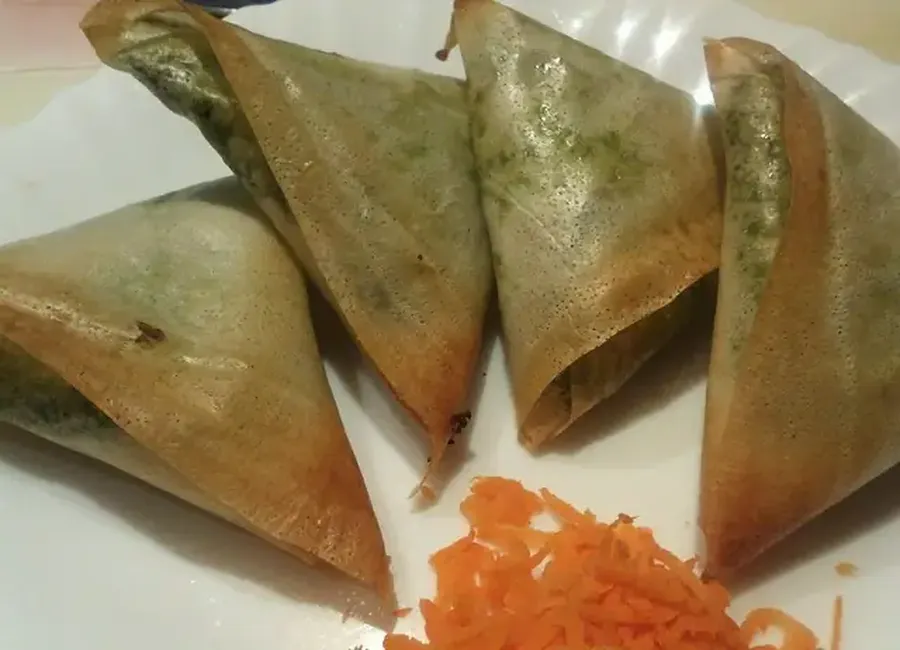 Feuilletés aux épinards et 2 fromages