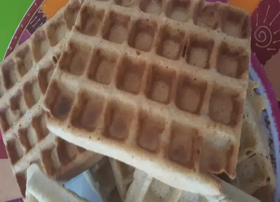 Gaufres sans gluten et sans lactose