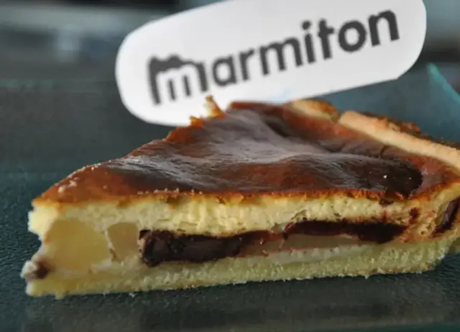 Tarte aux poires chocolat et mascarpone