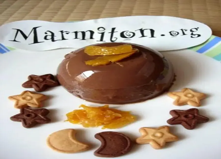 Crème chocolat-gingembre à l'agar-agar