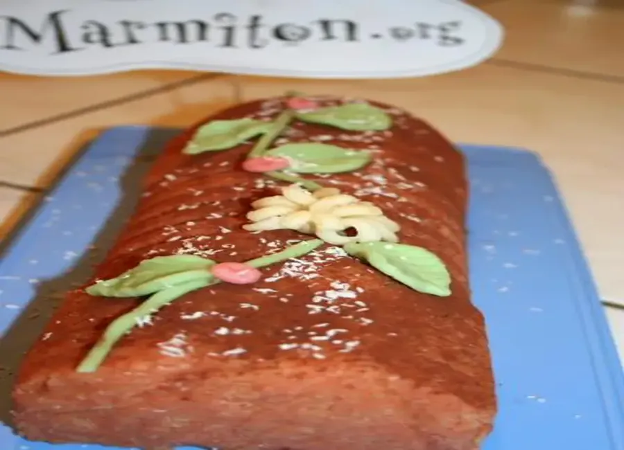 Gâteau rose de reims