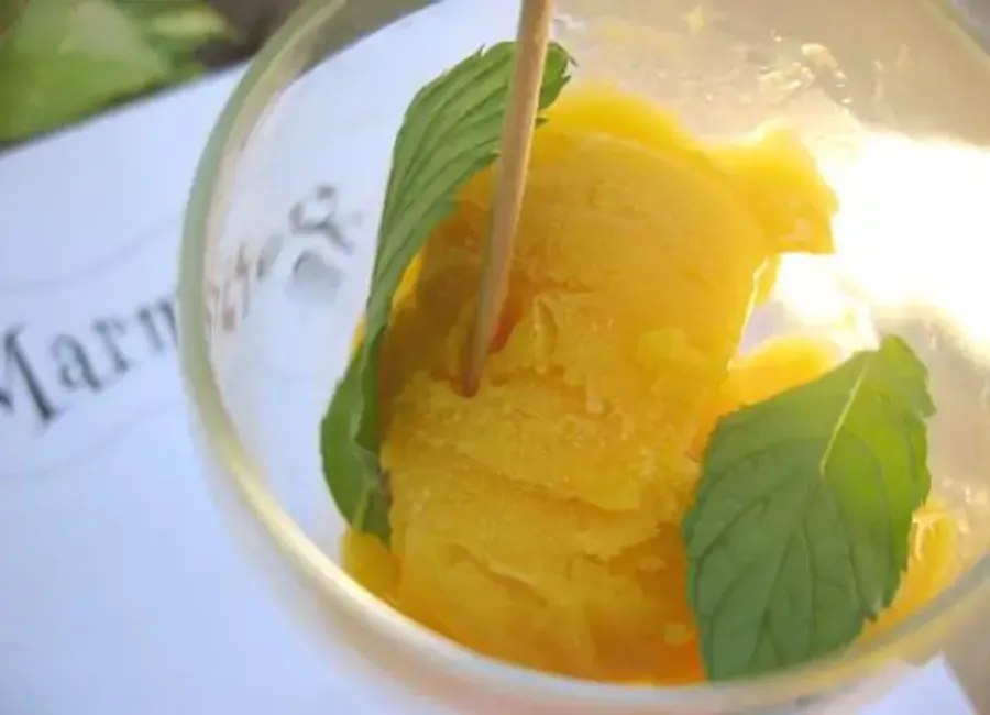 Sorbet à la mangue (7ème rencontre)