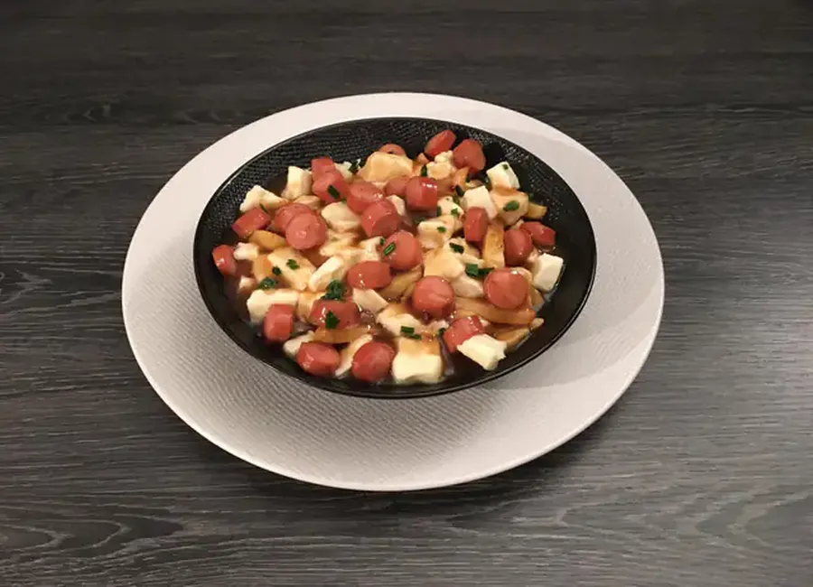 Poutine à la saucisse