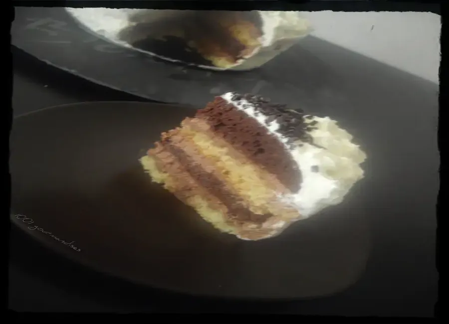 Layer cake chocolat
