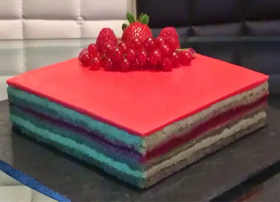 Opéra aux framboises