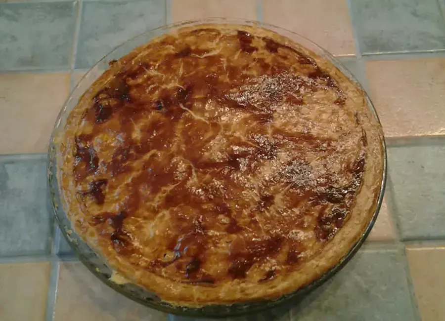 Tourte au boudin